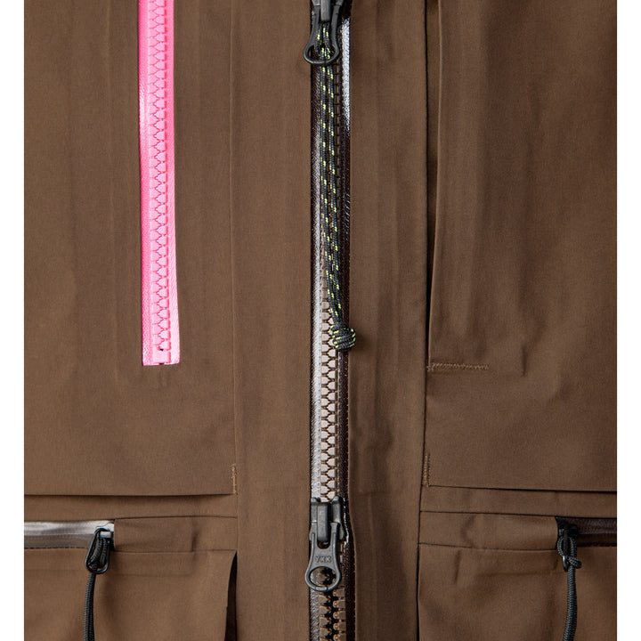 Haglöfs Vassi GORE-TEX Pro II Jacket - Men's Lantana Pink/Woodland Brown