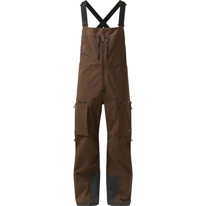 Haglöfs Vassi GORE-TEX Pro II Bibs - Men's Woodland Brown