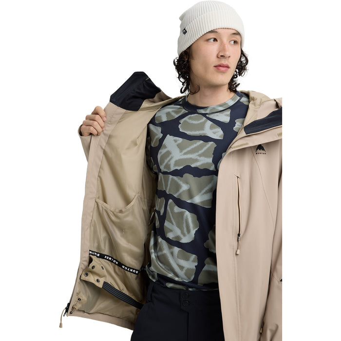 Burton Reserve 2L Stretch Slim Jacket - Men's Summit Taupe