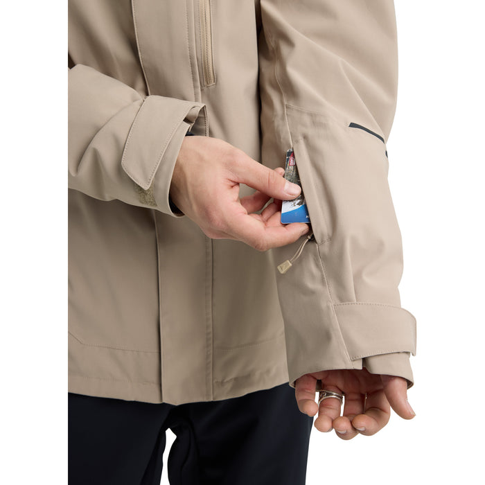 Burton Reserve 2L Stretch Slim Jacket - Men's Summit Taupe