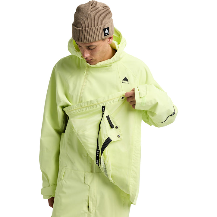 Burton Reserve 2L Relaxed Anorak - Men's Glow Yellow Green