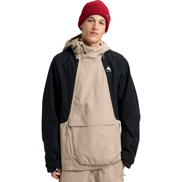 Burton Reserve 2L Relaxed Anorak - Men's Summit Taupe/True Black