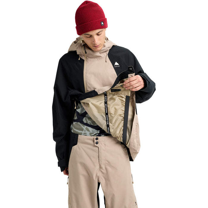 Burton Reserve 2L Relaxed Anorak - Men's Summit Taupe/True Black