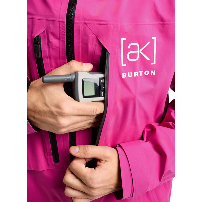 Burton [ak] GORE-TEX C-Knit 3L Stretch Hover Jacket - Men's Very Berry