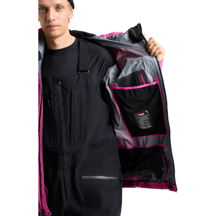 Burton [ak] GORE-TEX C-Knit 3L Stretch Hover Jacket - Men's Very Berry
