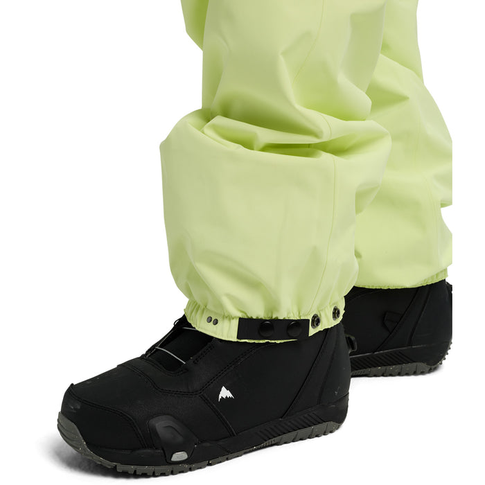 Burton Reserve 2L Relaxed Bibs - Men's Glow Yellow Green