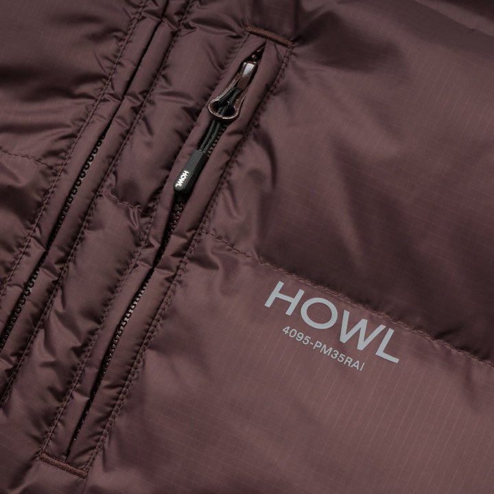 Howl Puffy Jacket - Men's Raisin