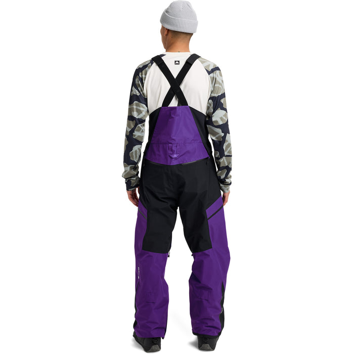 Burton Reserve GORE-TEX 2L Bib Pants - Men's Prism Violet/True Black