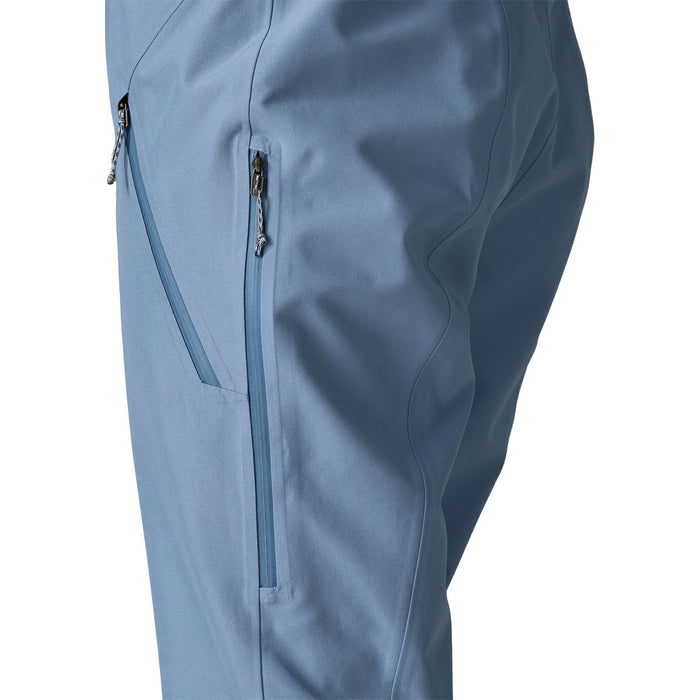 Patagonia Powder Town Bibs - Women's Barnacle Blue