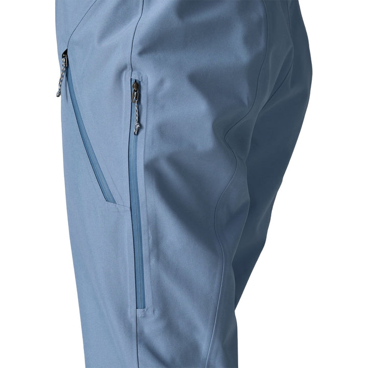 Patagonia Powder Town Bibs - Women's Barnacle Blue