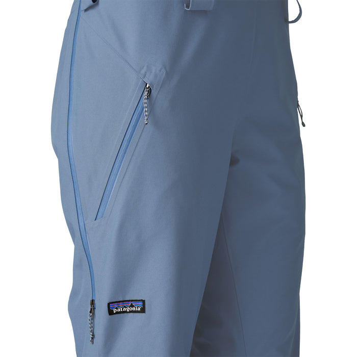 Patagonia Powder Town Bibs - Women's Barnacle Blue
