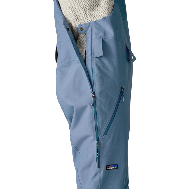 Patagonia Powder Town Bibs - Women's Barnacle Blue