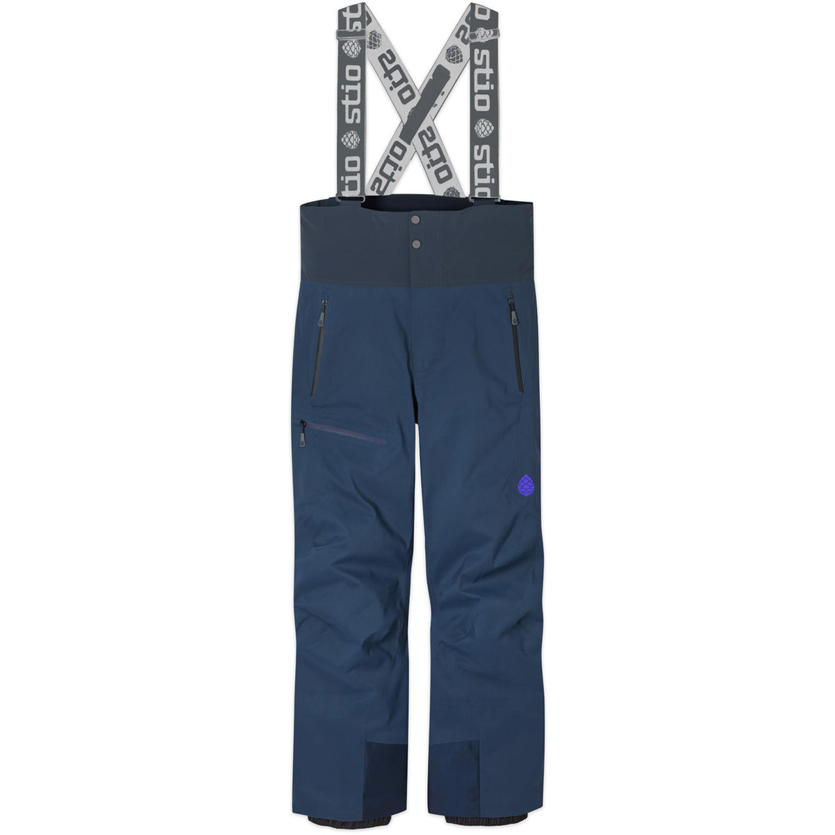 Stio Environ Bibs - Men's Mountain Shadow/Navy