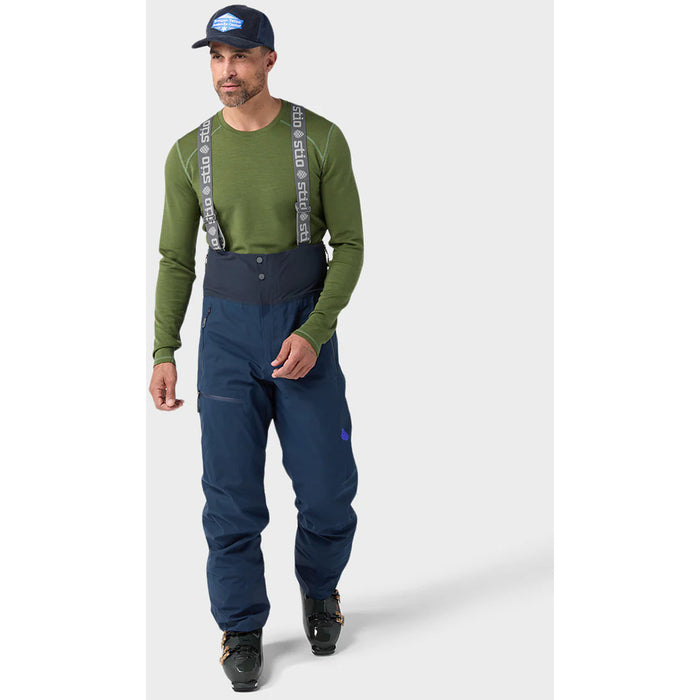 Stio Environ Bibs - Men's Mountain Shadow/Navy