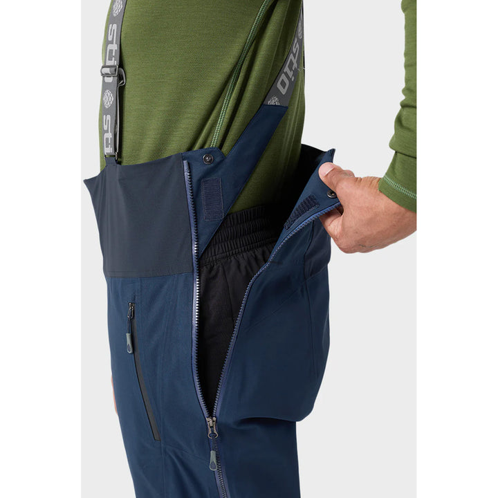 Stio Environ Bibs - Men's Mountain Shadow/Navy