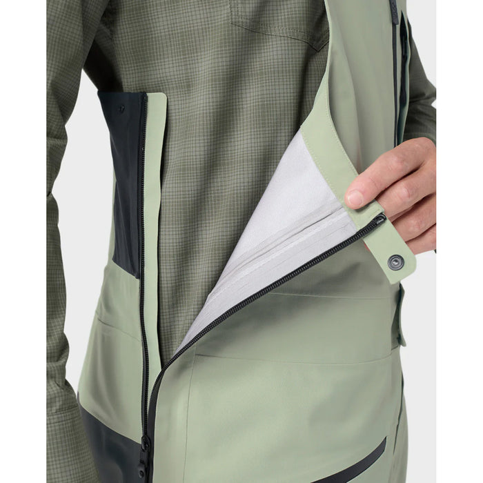 Stio Figment Bibs - Men's Raven/Sage Flats