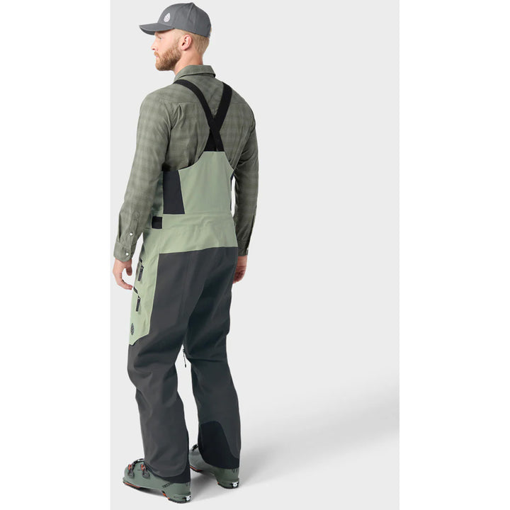 Stio Figment Bibs - Men's Raven/Sage Flats