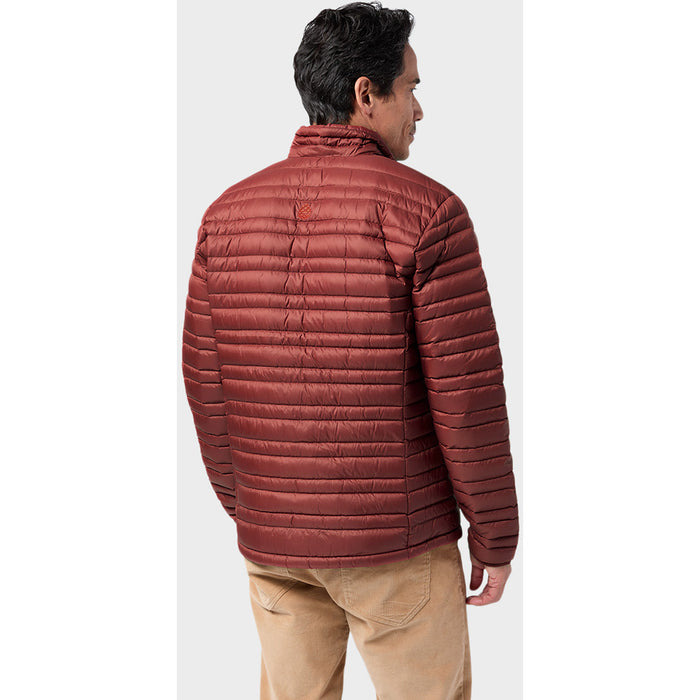 Stio Pinion Down Sweater - Men's Fired Brick