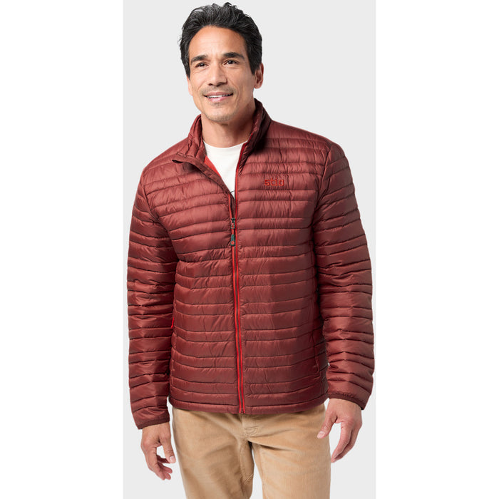 Stio Pinion Down Sweater - Men's Fired Brick