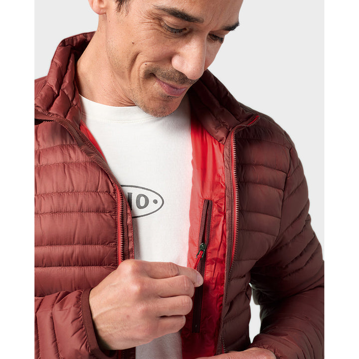 Stio Pinion Down Sweater - Men's Fired Brick
