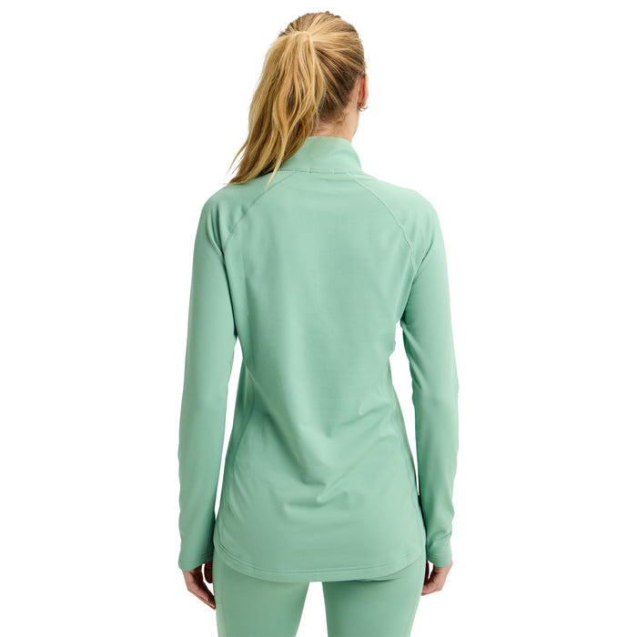 Burton Heavyweight X Quarter-Zip Base Layer Top - Women's Soft Sage
