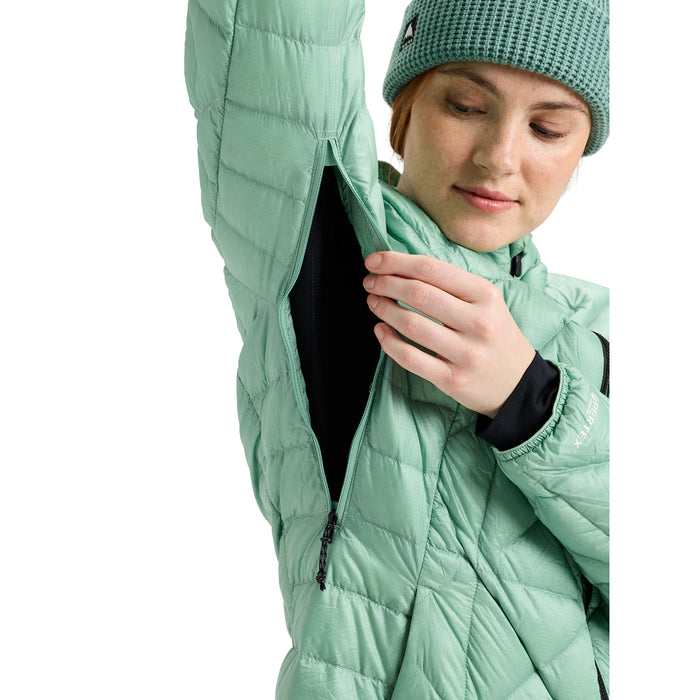 Burton [ak] Baker Down Hooded Jacket - Women's Soft Sage