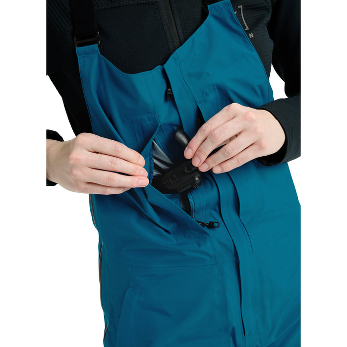 Burton [ak] Kimmy GORE-TEX 3L Stretch Bibs - Women's Blue Teal