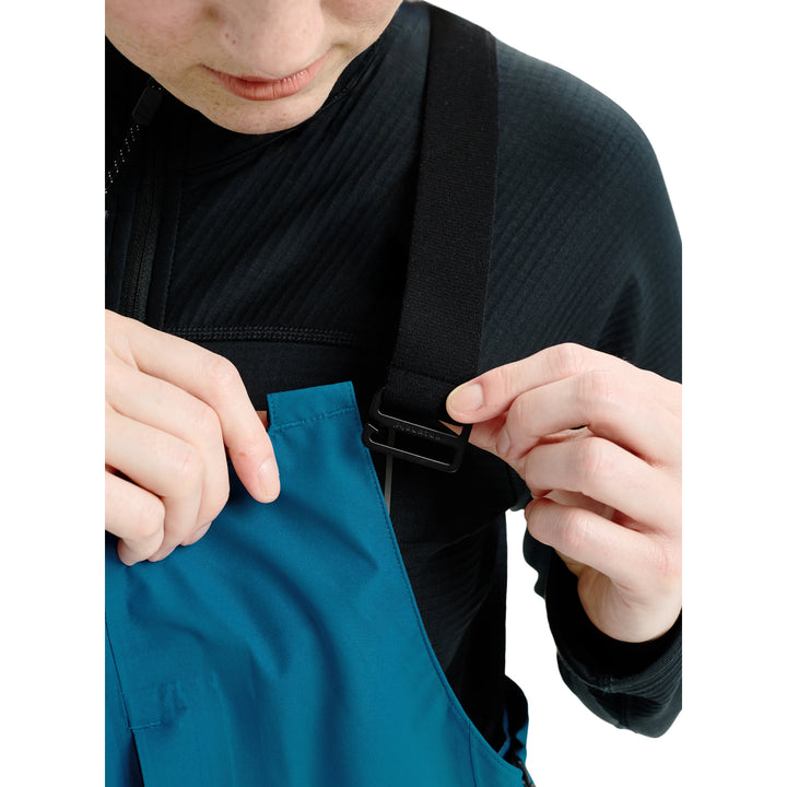 Burton [ak] Kimmy GORE-TEX 3L Stretch Bibs - Women's Blue Teal