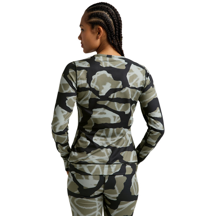 Burton Midweight Crew - Women's Graffiti Camo