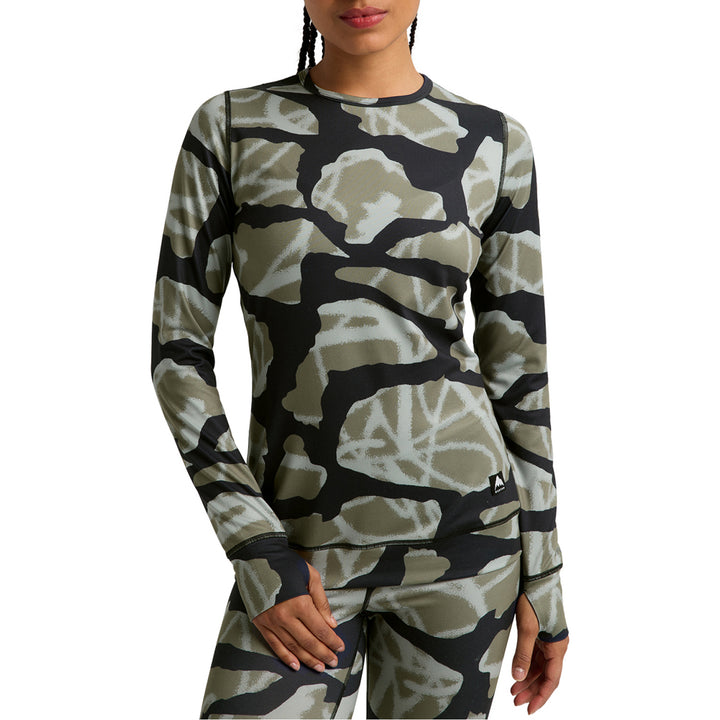 Burton Midweight Crew - Women's Graffiti Camo