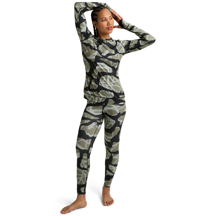 Burton Midweight Crew - Women's Graffiti Camo