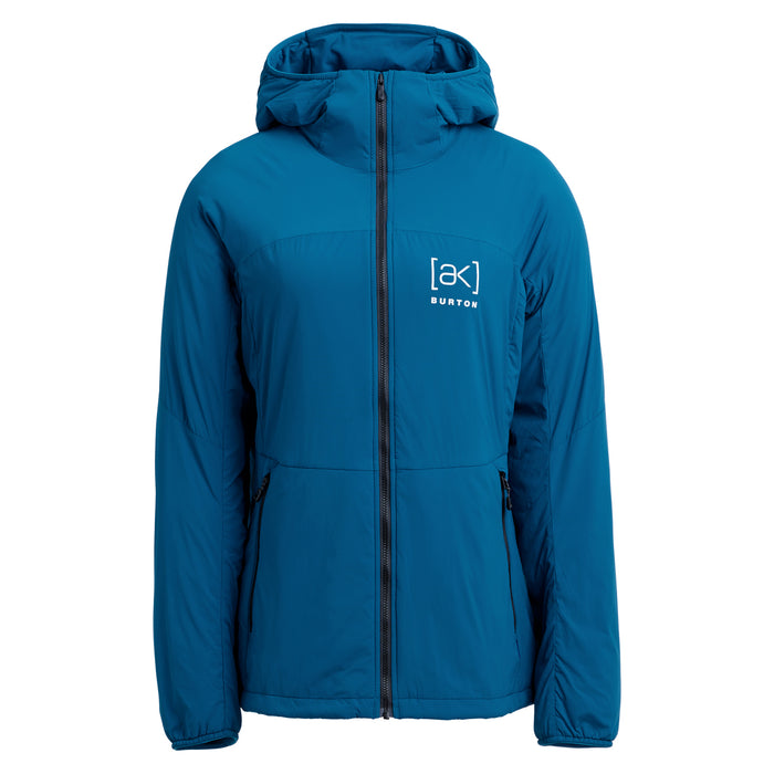Burton [ak] Helium Stretch Hooded Jacket - Women's Blue Teal