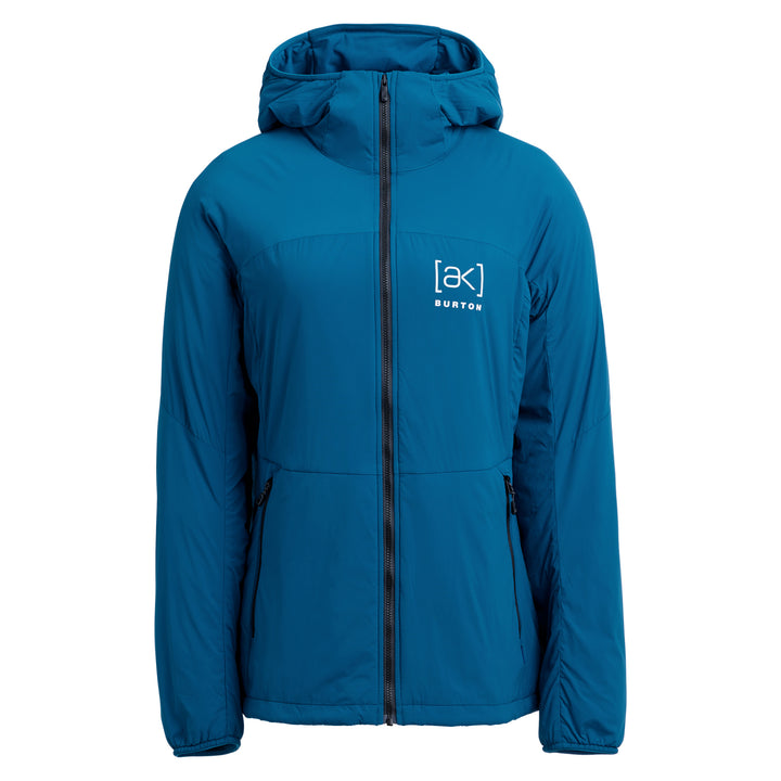 Burton [ak] Helium Stretch Hooded Jacket - Women's Blue Teal