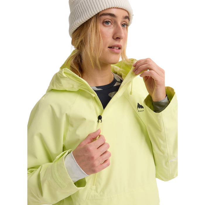 Burton Reserve 2L Relaxed Anorak - Women's Glow Yellow Green