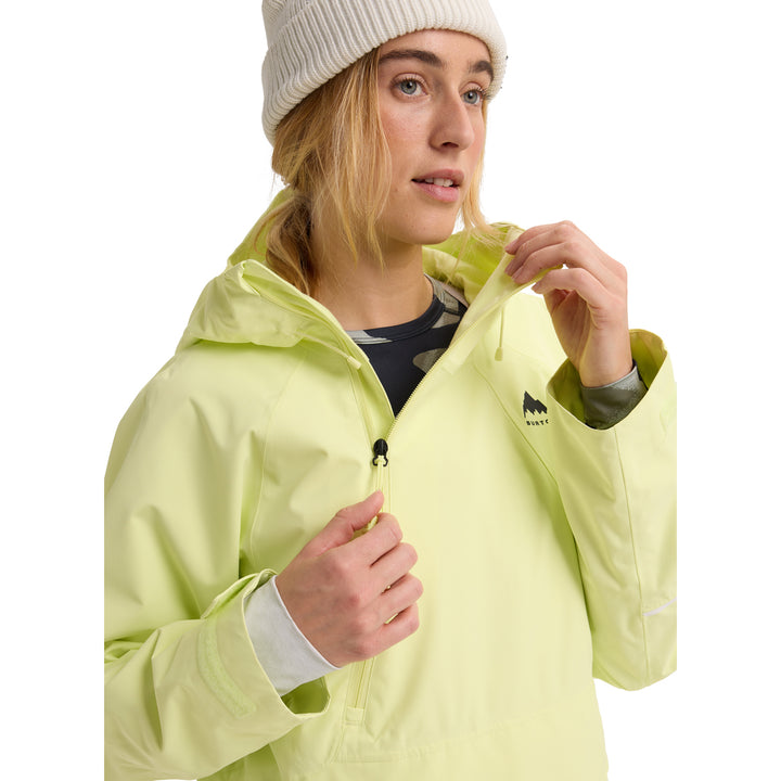 Burton Reserve 2L Relaxed Anorak - Women's Glow Yellow Green