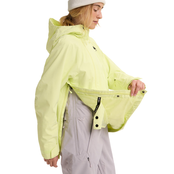 Burton Reserve 2L Relaxed Anorak - Women's Glow Yellow Green