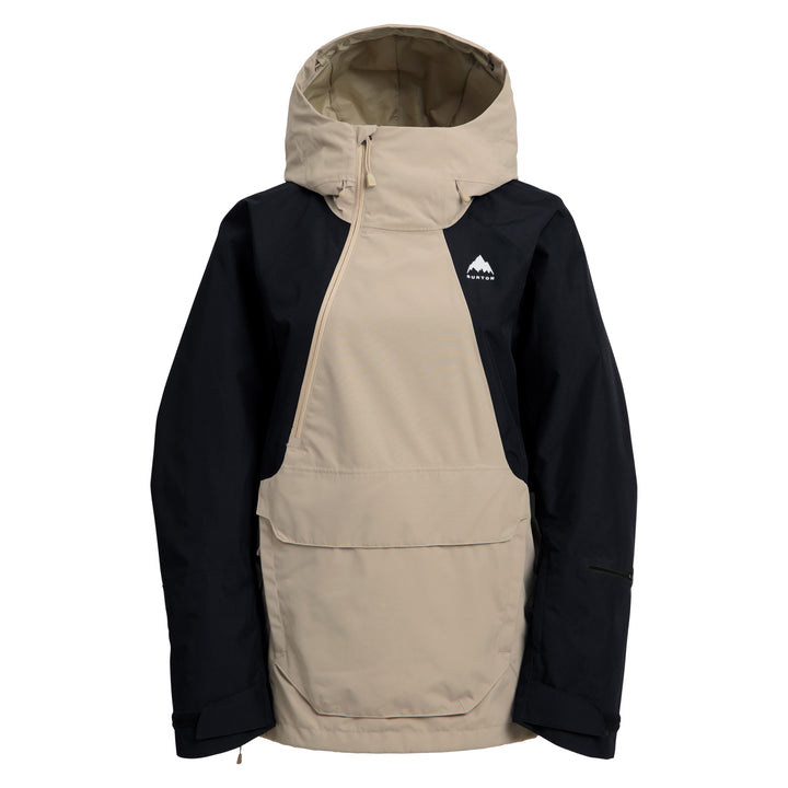 Burton Reserve 2L Relaxed Anorak - Women's Summit Taupe/True Black