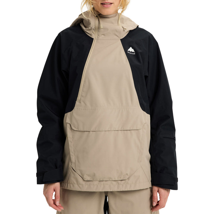 Burton Reserve 2L Relaxed Anorak - Women's Summit Taupe/True Black