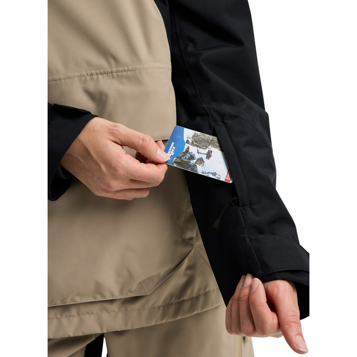 Burton Reserve 2L Relaxed Anorak - Women's Summit Taupe/True Black
