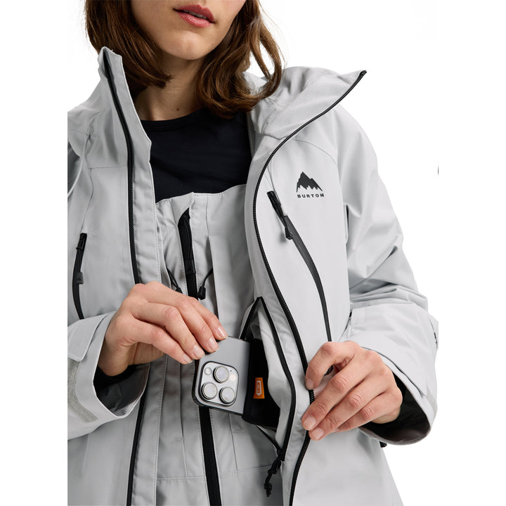 Burton Reserve GORE-TEX 2L Jacket - Women's Gray Cloud