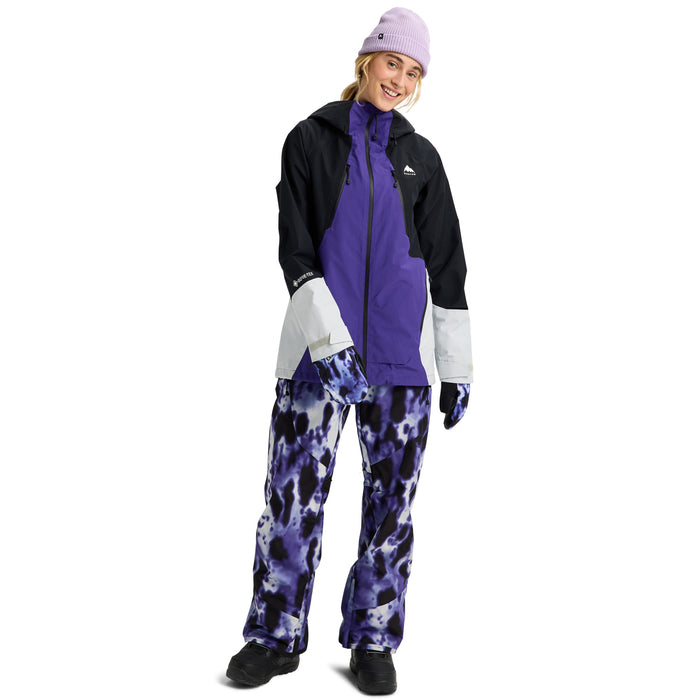 Burton Reserve GORE-TEX 2L Jacket - Women's Prism Violet/True Black/Gray Cloud