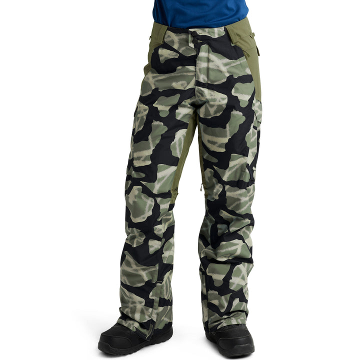 Burton Reserve 2L Insulated Pants - Women's Graffiti Camo/Forest Moss