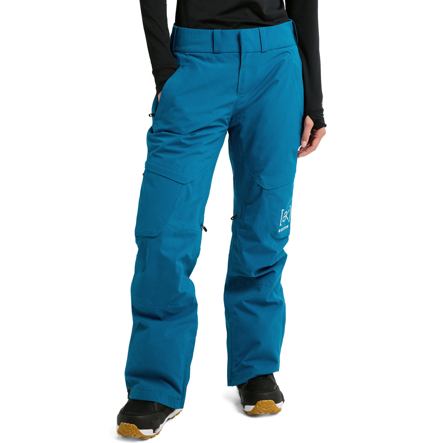 Women's Burton [ak] Summit GORE-TEX 2L Insulated Pants, Blue Teal / Regular / XXL