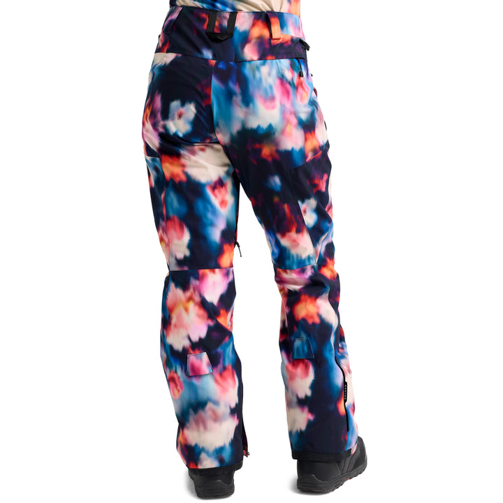 Burton Reserve 2L Stretch Slim Pants - Women's Floral Blur