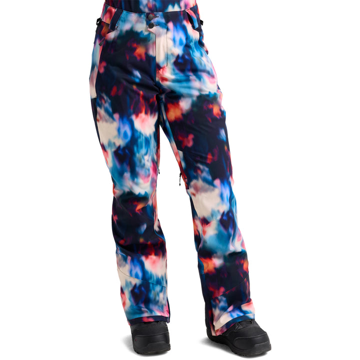 Burton Reserve 2L Stretch Slim Pants - Women's Floral Blur