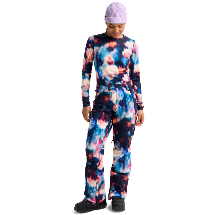 Burton Reserve 2L Stretch Slim Pants - Women's Floral Blur