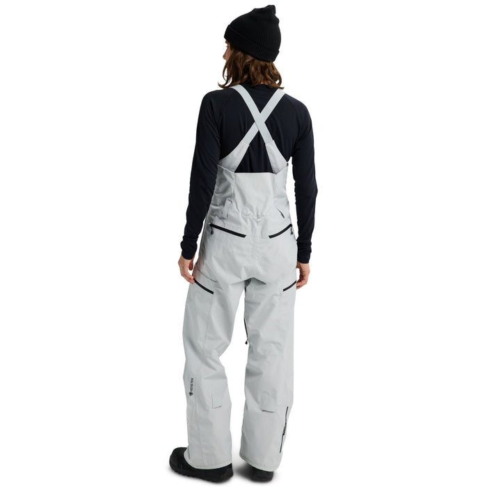 Burton Reserve GORE-TEX 2L Bib Pants - Women's Gray Cloud