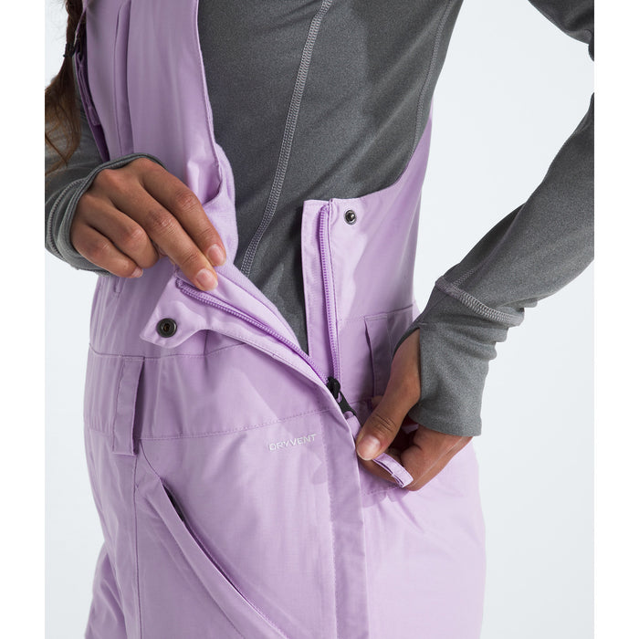 The North Face Freedom Insulated Bibs - Women's Lite Lilac