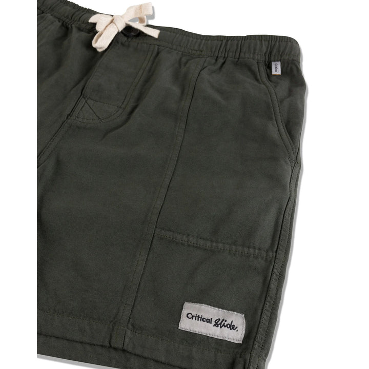The Critical Slide Society All Day Canvas Shorts - Men's Fatigue