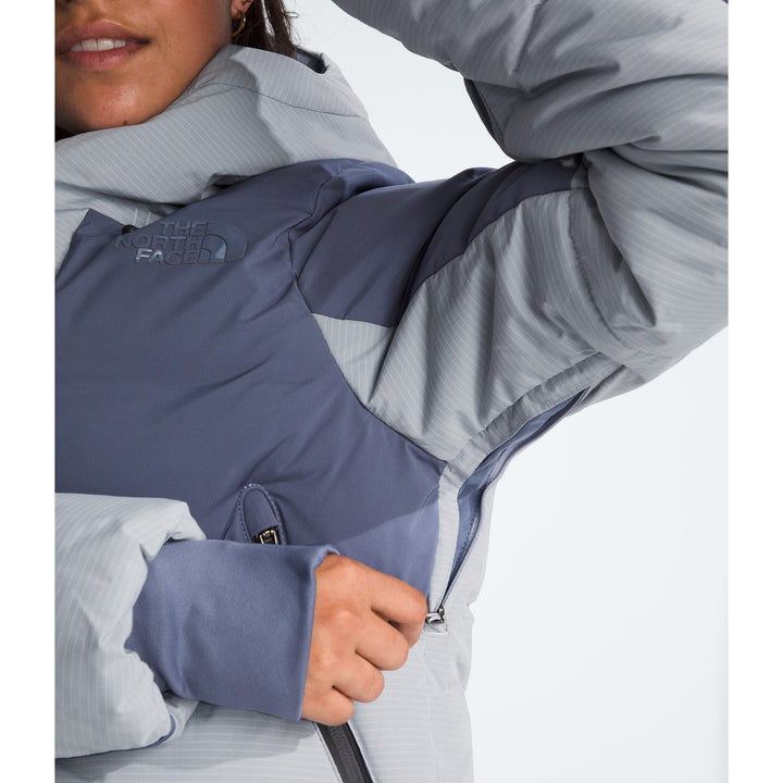 The North Face Cold Spell Cropped Down Jacket - Women's Blue Flax/Twilight Galaxy